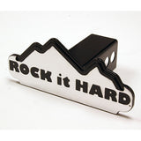 Rock It Hard Billet Aluminum Hitch Cover