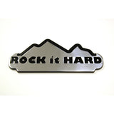 Rock It Hard Billet Aluminum Hitch Cover