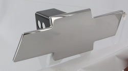 Chevy Bowtie Polished Hitch Cover