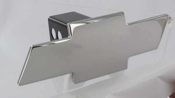 Chevy Bowtie Polished Hitch Cover