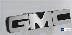 GMC Logo  Black Polished Hitch Cover