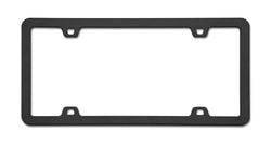 Neo Black Powder Coated License Plate Frame