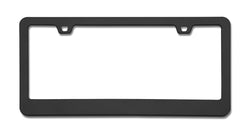 Neo Classic Black Powder Coated License Plate Frame