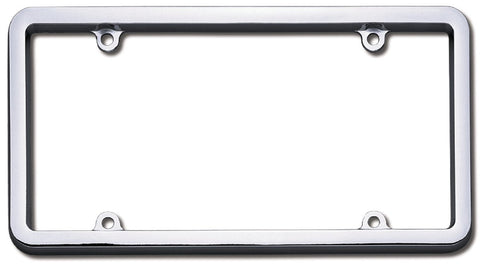 Classic Chrome Plated License Plate Frame