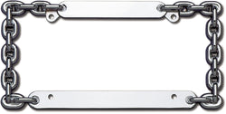 Chain I Chrome Plating License Plate Frame