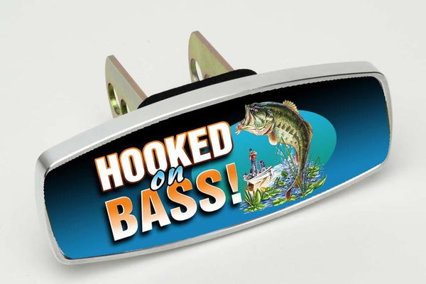 Hooked on Bass Fishing  Hitch Cover
