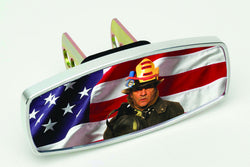 Patriotic Fireman  Hitch Cover