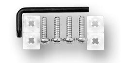 Locking License Plate Frame Fasteners Domestic Stainless Steel