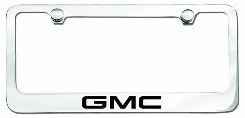 Chrome GMC Logo License Plate Frame