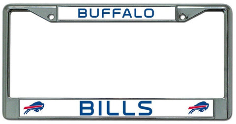 Buffalo Bills Chrome License Plate Frame