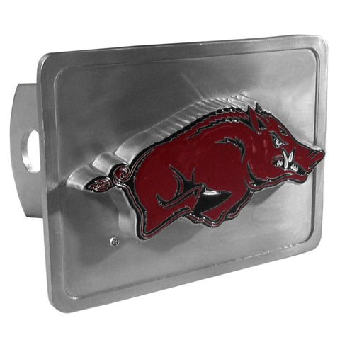 Arkansas Razorbacks Hitch Cover Class II and Class III Metal Plugs