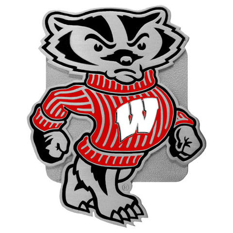 Wisconsin Badgers Hitch Cover Class III Wire Plugs