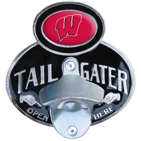 Wisconsin Badgers Tailgater Hitch Cover Class III