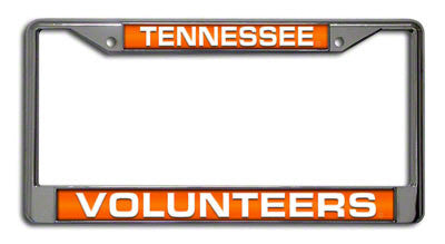 NCAA Tennessee Volunteers Laser Chrome License Plate Frame