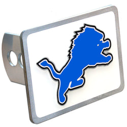 Detroit Lions Hitch Cover Class II and Class III Metal Plugs