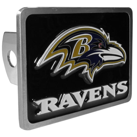 Baltimore Ravens Hitch Cover Class II and Class III Metal Plugs