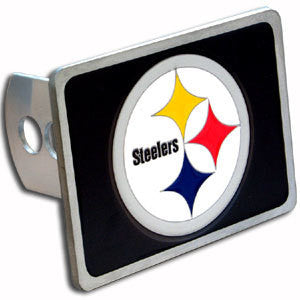 Pittsburgh Steelers Hitch Cover Class II and Class III Metal Plugs