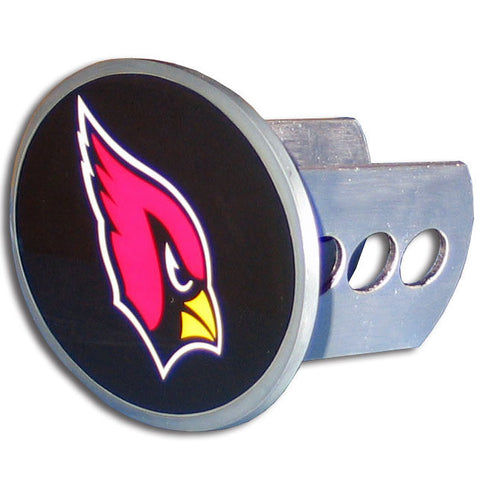 Arizona Cardinals Oval Metal Hitch Cover Class II and III