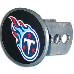 Tennessee Titans Oval Metal Hitch Cover Class II and III