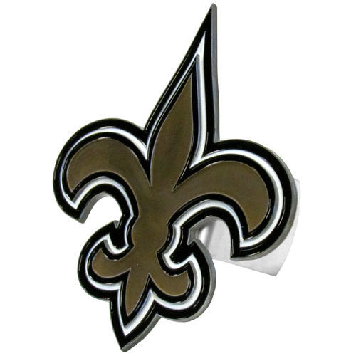 Siskiyou Sports NFL New Orleans Saints Large Logo Hitch Cover, Class II &  III, White