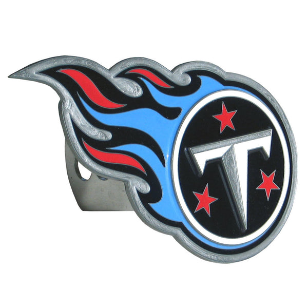 Tennessee Titans Large Hitch Cover Class II and Class III Metal Plugs