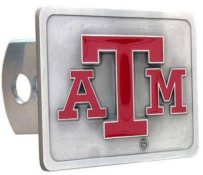 Texas A & M Aggies Hitch Cover Class II and Class III Metal Plugs