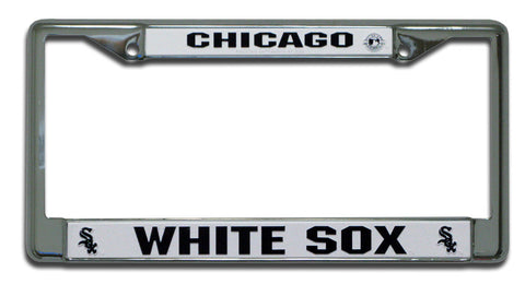 Chicago White Sox Chrome License Plate Frame