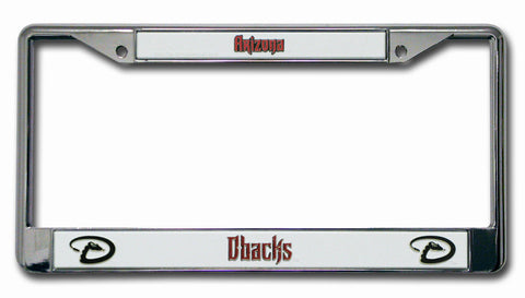 Arizona Diamondbacks Chrome License Plate Frame