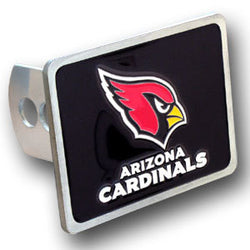 Arizona Cardinals Hitch Cover Class II and Class III Metal Plugs