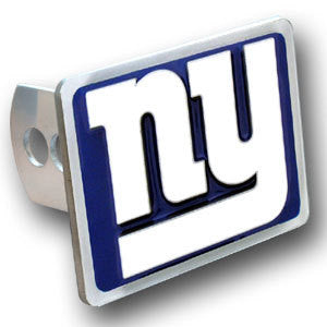 New York Giants Hitch Cover Class II and Class III Metal Plugs