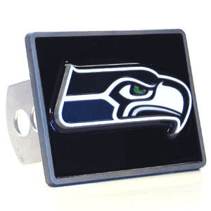 Seattle Seahawks Hitch Cover Class II and Class III Metal Plugs