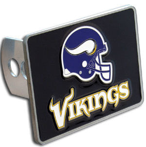 Minnesota Vikings Hitch Cover Class II and Class III Metal Plugs