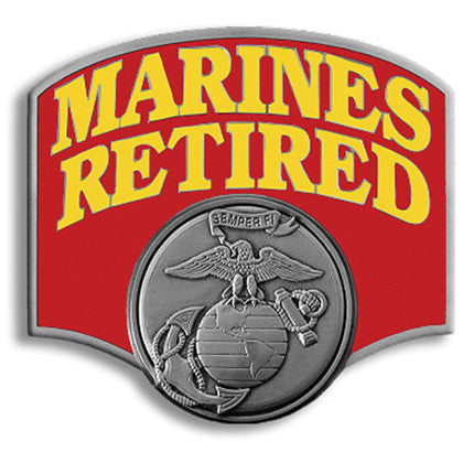 Marines Retired Hitch Cover