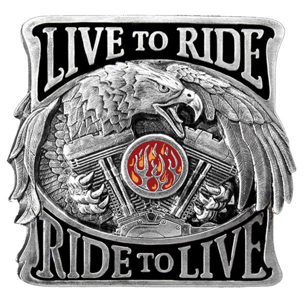 Live To Ride Hitch Cover