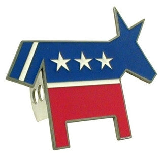 Trailer Hitch Cover - Democrat