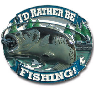 Rather Be Fishing Hitch Cover