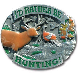 Rather Be Hunting Hitch Cover