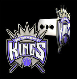 Large Logo-Only NBA Trailer Hitch Cover -Sacramento Kings