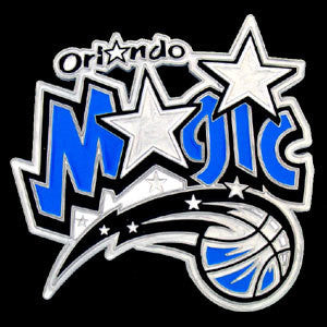 Large Logo-Only NBA Trailer Hitch Cover - Orlando Magic