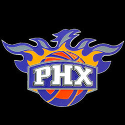 Large Logo-Only NBA Trailer Hitch Cover - Phoenix  Suns