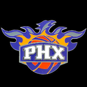 Large Logo-Only NBA Trailer Hitch Cover - Phoenix  Suns